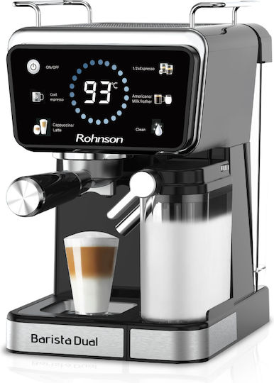 Rohnson Barista Dual Espresso Coffee Machine
