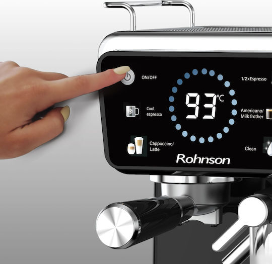 Rohnson Barista Dual Espresso Coffee Machine