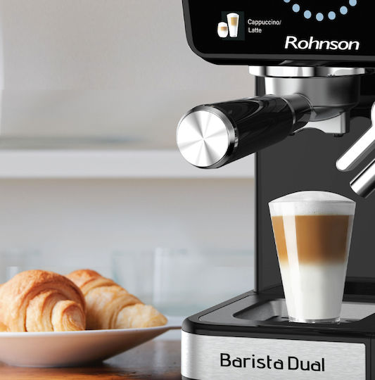 Rohnson Barista Dual Espresso Coffee Machine