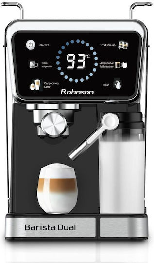 Rohnson Barista Dual Espresso Coffee Machine